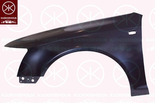 KLOKKERHOLM Spatbord 0031313 Audi A5 Voorspatbord en achterspatbord KLOKKERHOLM 0031313