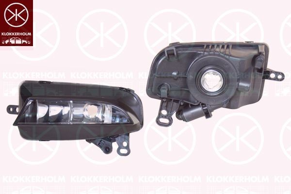 KLOKKERHOLM Tågelygte 00380284 00380284 Tågelygter AUDI Q7 KLOKKERHOLM