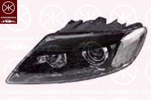 KLOKKERHOLM Priekšējie lukturi 00400181A1 Priekšējie lukturi KLOKKERHOLM Audi A6 00400181A1