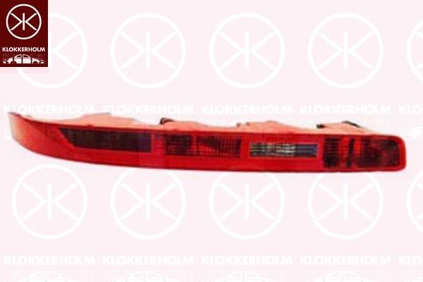 KLOKKERHOLM Rear light 00400705A1 Audi A6 KLOKKERHOLM rear lights 00400705A1
