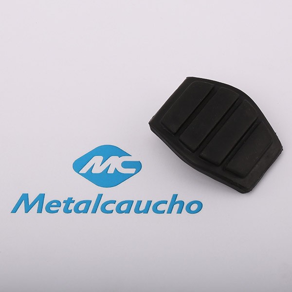 Pedalbelegg, bremsepedal Metalcaucho 00417 Metalcaucho 00417 Pedalsett RENAULT TWINGO 2003