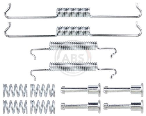 A.B.S. Kit d'accessoires, mâchoires de frein de stationnement 0041Q A.B.S. 0041Q Kit d'accessoires mâchoires de frein Rover 400 d'origine