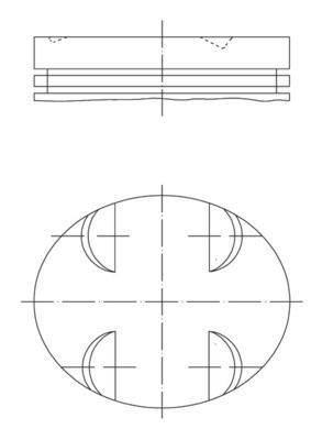 Virzulis MAHLE 005 24 00 MAHLE 005 24 00 Virzulis MERCEDES-BENZ SL 2017