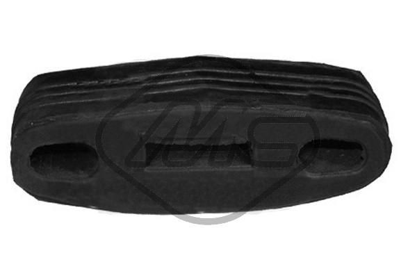 Metalcaucho Gummibuffert, ljuddämopare 00554 Opel Astra F CC Hållare avgassystem Metalcaucho 00554