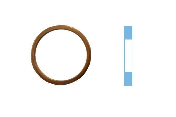 CORTECO Seal, oil drain plug 005594S CORTECO 005594S BMW F30 oil drain plug washer replacement