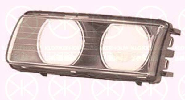 KLOKKERHOLM Rozptylové sklo reflektoru, hlavný svetlomet 00600255A1 KLOKKERHOLM 00600255A1 Sklo hlavného svetlometu BMW E36 Cabrio originálne cena