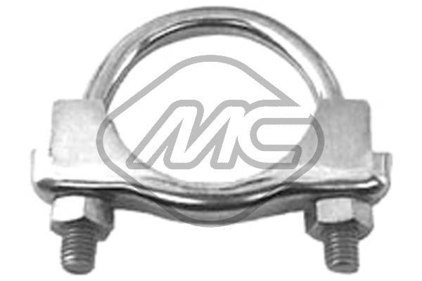 Metalcaucho Conector de tubos, sistema de escape 00608 Metalcaucho Anilhas de aperto escape VW 00608