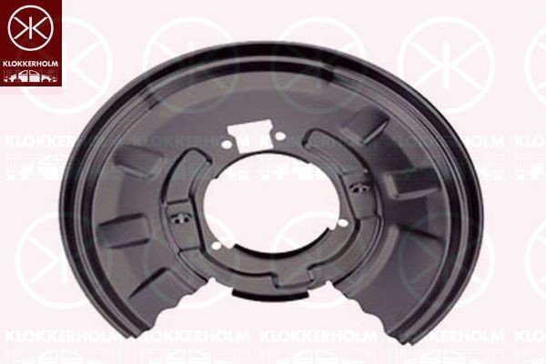 KLOKKERHOLM Ochranný plech proti rozstreku, Brzdový kotúč 0061878 KLOKKERHOLM 0061878 Ochranný plech proti rozstreku brzdový kotúč VOLVO V60 cena