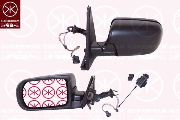 KLOKKERHOLM Välipeegel 00651042 00651042 Küljepeegel BMW Z4 KLOKKERHOLM