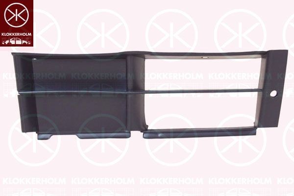 KLOKKERHOLM Ventilatiegrille, bumper 0065995 BMW 5-serie Bumper rooster KLOKKERHOLM 0065995