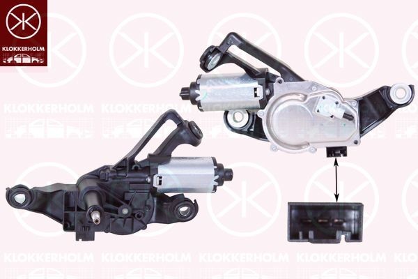 KLOKKERHOLM Zadné svetlo 00750713 00750713 Zadné svetlá BMW X1 KLOKKERHOLM
