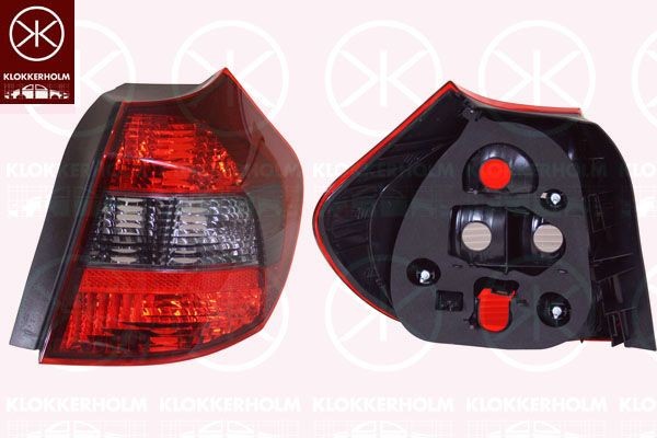 KLOKKERHOLM Zadné svetlo 00850714 00850714 Zadné svetlá BMW X1 KLOKKERHOLM