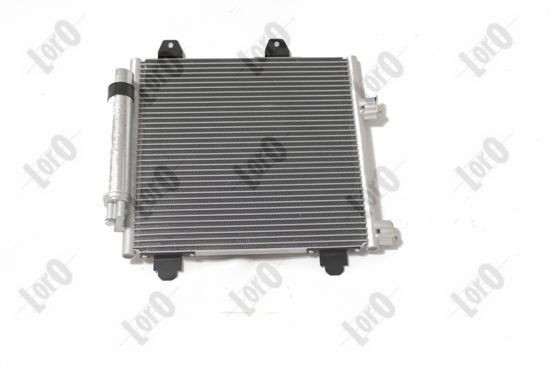ABAKUS Kondensator, klimaanlæg 009-016-0022 ABAKUS 009-016-0022 Citroën C1 1 Aircondition kondensator til en rimelig pris
