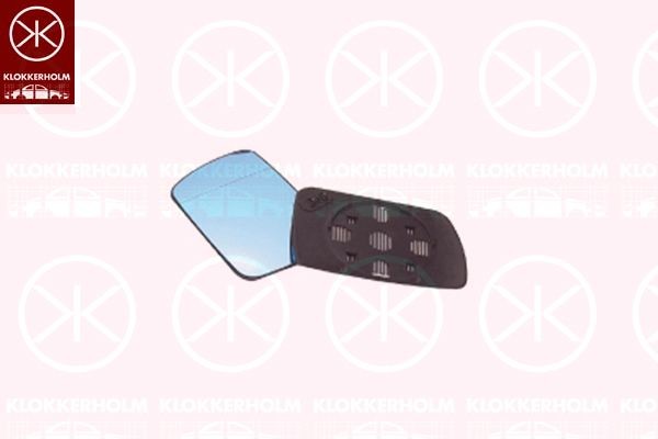 KLOKKERHOLM Peegliklaas, Välispeegel 00951062 Peegliklaas KLOKKERHOLM BMW 00951062