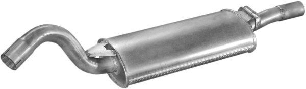 POLMO Rear silencer 01.05 Audi Q3 POLMO exhaust silencer 0105