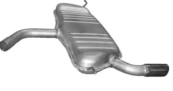POLMO Izplūdes gāzu trokšņa slāpētājs (pēdējais) 01.107 POLMO 01.107 Izplūdes gāzu trokšņa slāpētājs Audi A4 B8 Allroad lēti