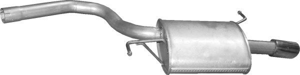 POLMO Silencieux arrière 01.114 POLMO 01.114 d'origine Silencieux arrière SEAT TOLEDO prix