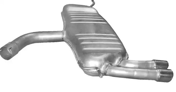 POLMO Koncový tlmič výfuku 01.116 POLMO 01.116 Koncový tlmič výfuku OPEL GT originálne