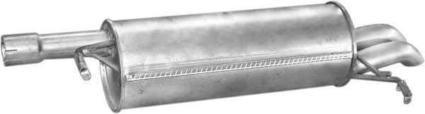 POLMO Rear silencer 01.124 Audi Q3 POLMO exhaust silencer 01124