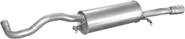POLMO Rear silencer 01.16 01.16 POLMO exhaust silencer for AUDI Q3