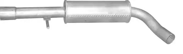 POLMO Midtre lydpotte 01.251 Midtre lyddemper SUZUKI POLMO 01.251