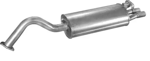 POLMO Rear silencer 01.29 01.29 POLMO exhaust silencer for AUDI Q3