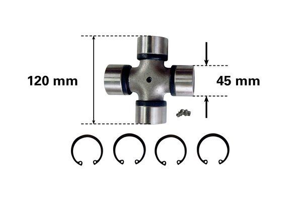 TRUCKTEC AUTOMOTIVE Hardyskiva 01.34.012 01.34.012 TRUCKTEC AUTOMOTIVE Led kardanaxel Mercedes-Benz
