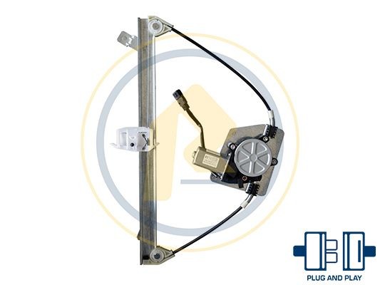AC Rolcar Stikla pacelšanas mehānisms 01.4431 01.4431 Stikla pacēlāji PEUGEOT 106 AC Rolcar
