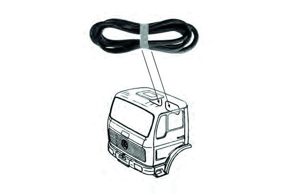 TRUCKTEC AUTOMOTIVE Tetning, bakrute 01.50.013 Skyddslist TRUCKTEC AUTOMOTIVE Isuzu TFR 01.50.013