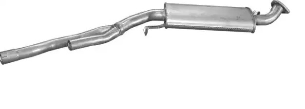 POLMO Stredný tlmič výfuku 01.92 Stredný tlmič výfuku POLMO Audi A1 01.92