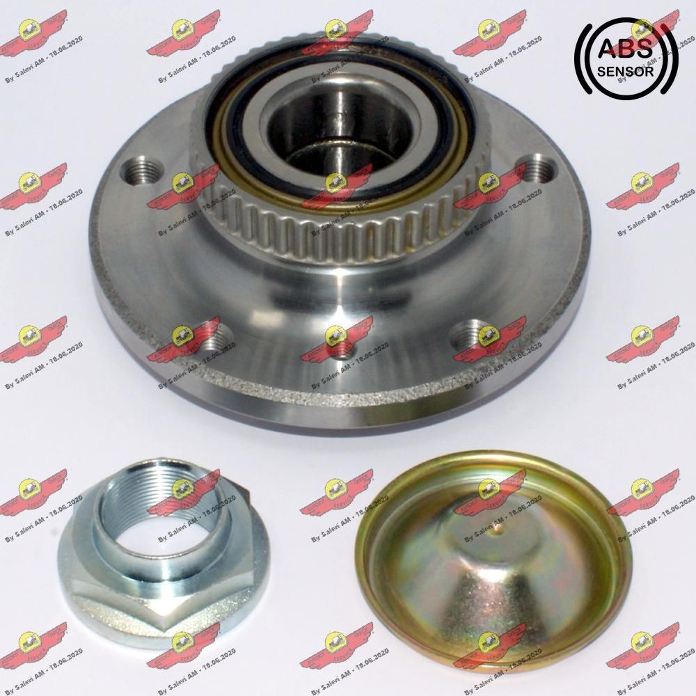 AUTOKIT Hjullagersats 01.97585 PORSCHE framhjulslager AUTOKIT 01.97585