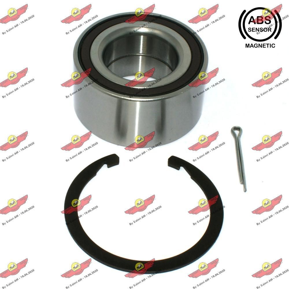 AUTOKIT Riteņa rumbas gultņa komplekts 01.97727 Riteņa rumba AUTOKIT PEUGEOT 01.97727