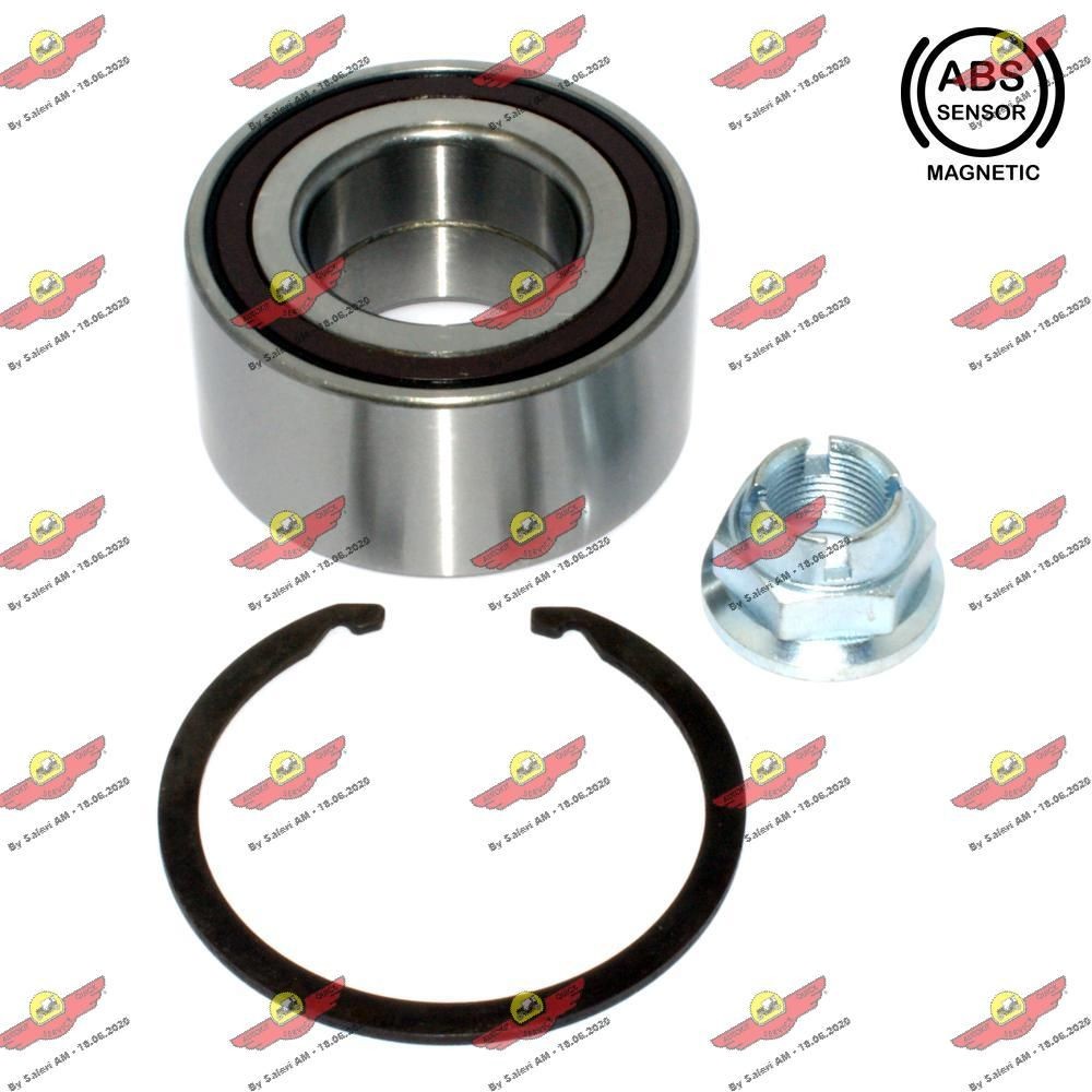AUTOKIT Hjullejesæt 01.97833 01.97833 Lejer til hjul DACIA SANDERO AUTOKIT