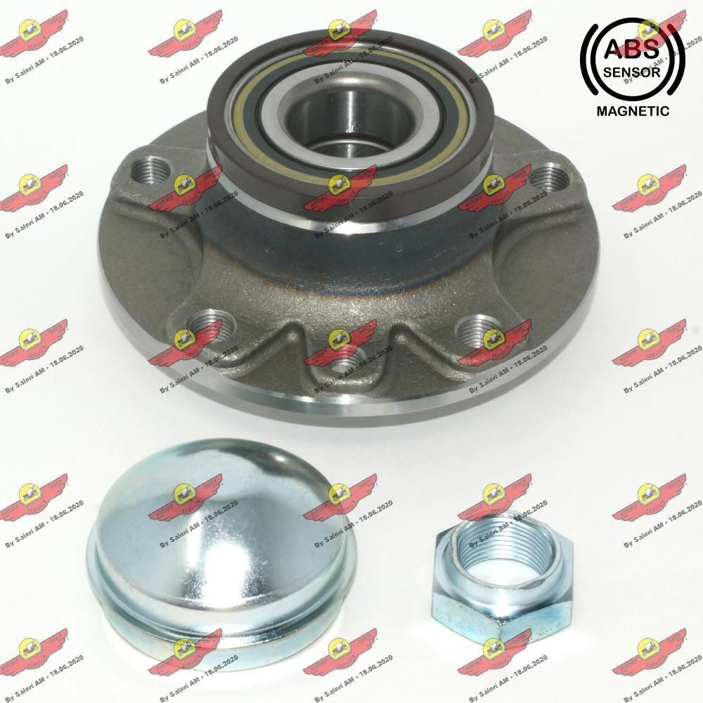 AUTOKIT Σετ ρουλεμάν τροχών 01.97955 Ρουλεμάν άξονα AUTOKIT BRERA 01.97955 φθηνά