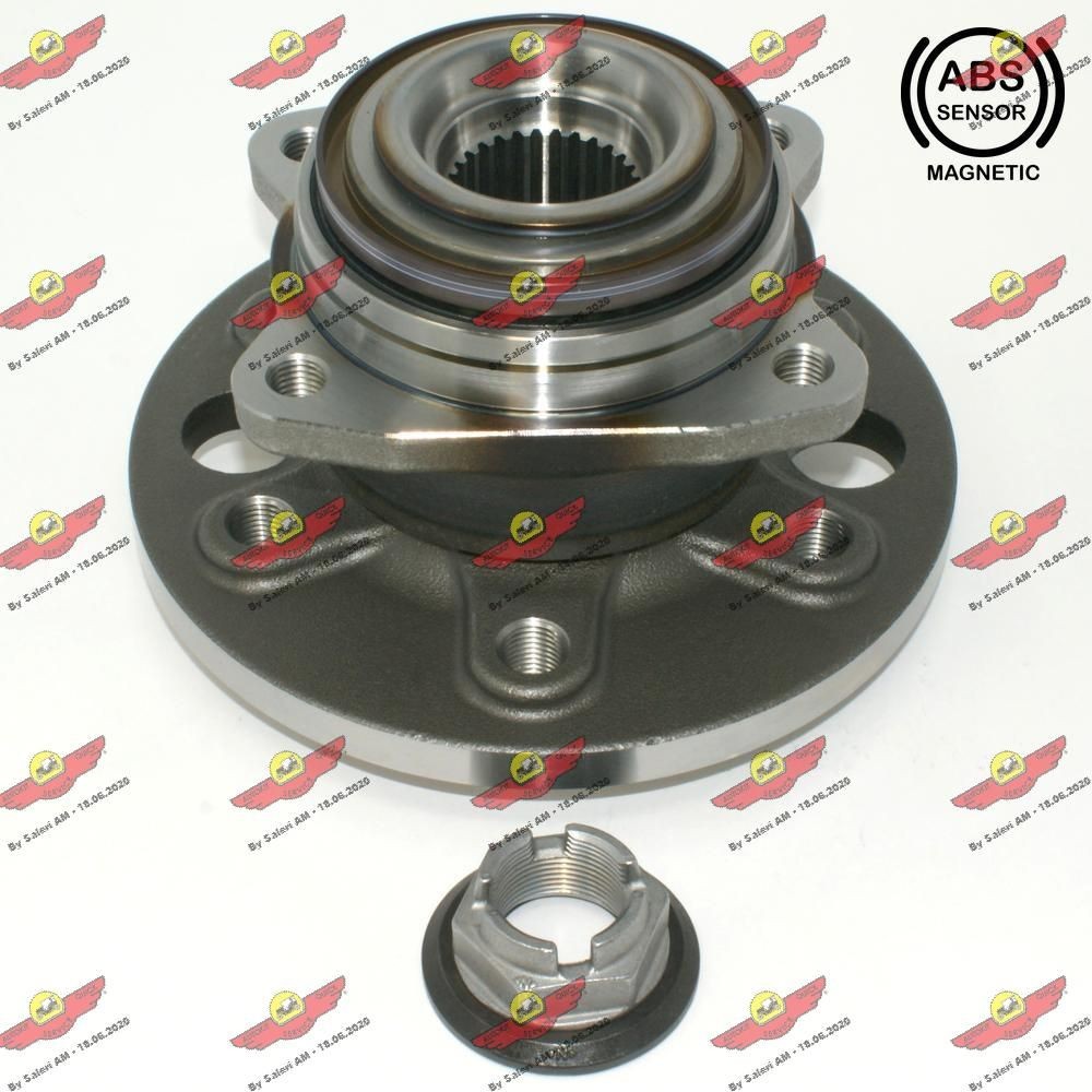 AUTOKIT Kit de rolamento de roda 01.98040 Rolamento da roda AUTOKIT Mercedes-Benz CITAN 01.98040