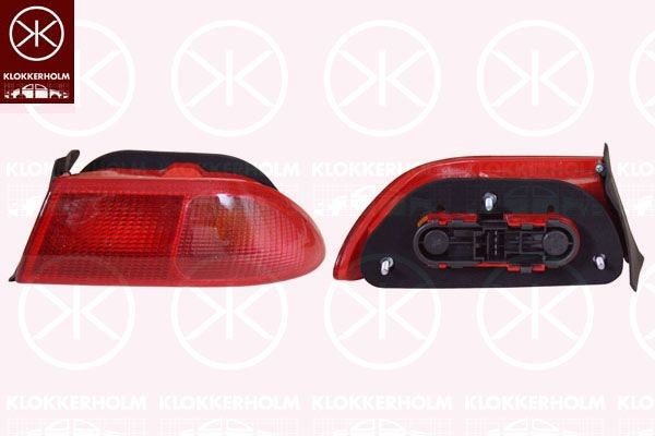 KLOKKERHOLM Achterlicht 01070704A1 Achterlicht-set ALFA ROMEO KLOKKERHOLM 01070704A1