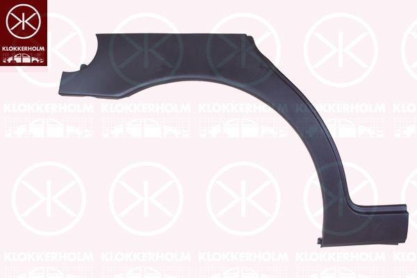 KLOKKERHOLM Πλέγμα εξαερισμού, προφυλακτήρας 0107912 Σπορ πλέγμα εξαερισμού KLOKKERHOLM Alfa Romeo GIULIA 0107912
