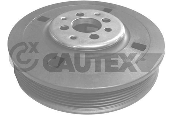 CAUTEX Poulie damper (vilebrequin) 010928 Poulie de vilebrequin CAUTEX Q5 010928 pas cher