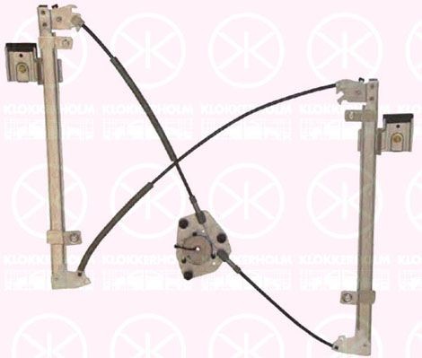 KLOKKERHOLM Fönsterhiss 01111802 01111802 KLOKKERHOLM fönsterhissmekanism Alfa Romeo GTV