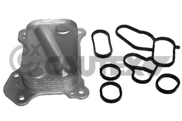 CAUTEX Ψυγείο λαδιού, λάδι κινητήρα 011142 Ψυγείο λαδιού CAUTEX LANCIA 011142