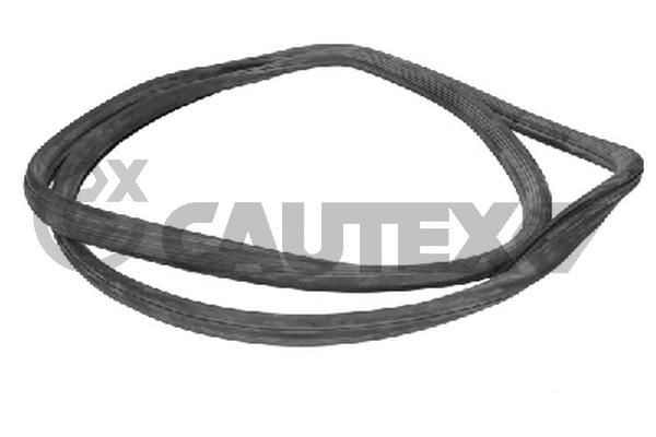 CAUTEX Tetning, frontrute 012158 CAUTEX 012158 Gummilist Seat Cordoba 6K5 pris