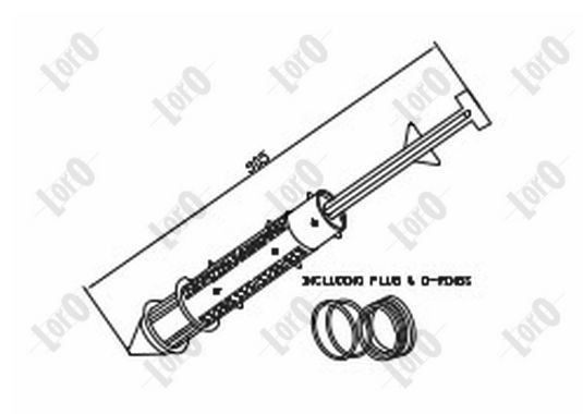 ABAKUS Tørfilter aircondition 017-021-0003 017-021-0003 Tørfilter SEAT LEON ABAKUS