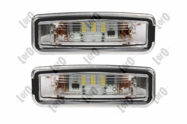 ABAKUS Nummerskyltsbelysning 017-33-900LED ABAKUS 017-33-900LED Glödlampa skyltbelysning Ford Focus DAW original