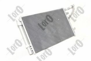 Kondensator, klimaanlegg ABAKUS 019-016-0009 ABAKUS 019-016-0009 Radiator AC HYUNDAI i30 2010