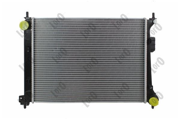 ABAKUS Radiator, motorkjøling 019-017-0028-B 019-017-0028-B Radiator motor HYUNDAI PONY ABAKUS
