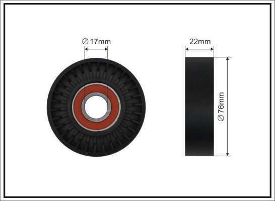 Tensioner pulley CAFFARO 02-99 CAFFARO 02-99 Kia SEDONA 2022 Belt tensioner pulley price