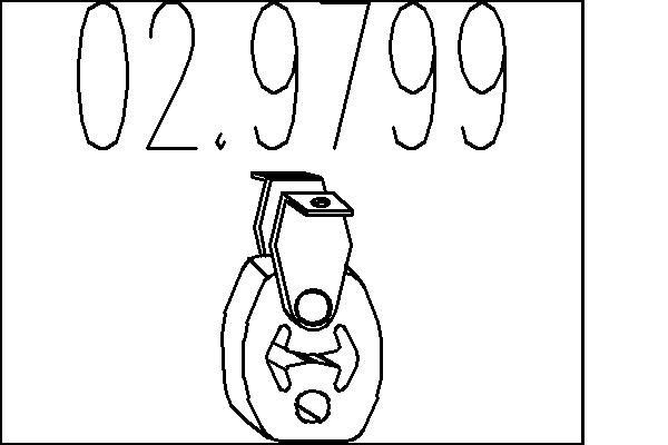 MTS Gummibuffert, ljuddämopare 02.9799 02.9799 MTS gummibuffert ljuddämpare Kia NIRO