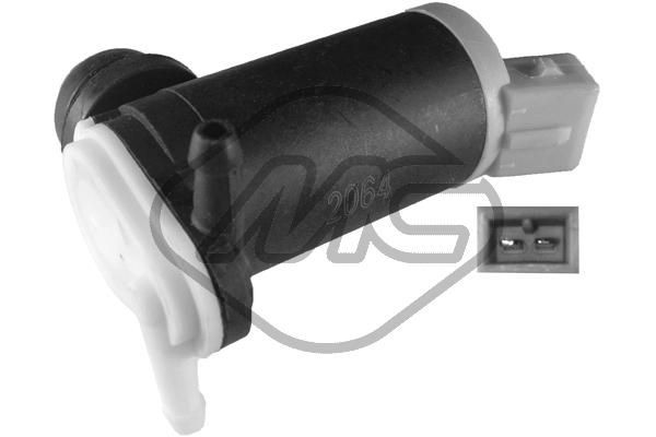 Metalcaucho Spolvätskepump, fönster 02064 02064 Spolarpump Metalcaucho HYUNDAI ATOS