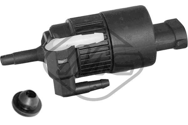 Metalcaucho Water Pump, window cleaning 02066 02066 Metalcaucho windscreen washer pump FORD FUSION