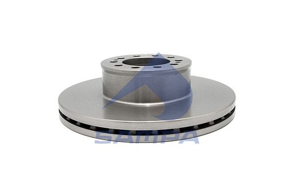 SAMPA Jarrulevy 021.042 Jarrulevy SAMPA Etuakseli, 335x34mm, 10x122, tuuletettu sisältä